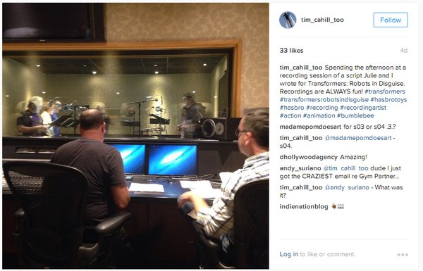 Robots In Disguise   Dialogue Recording Underway For Season 4 (1 of 1)